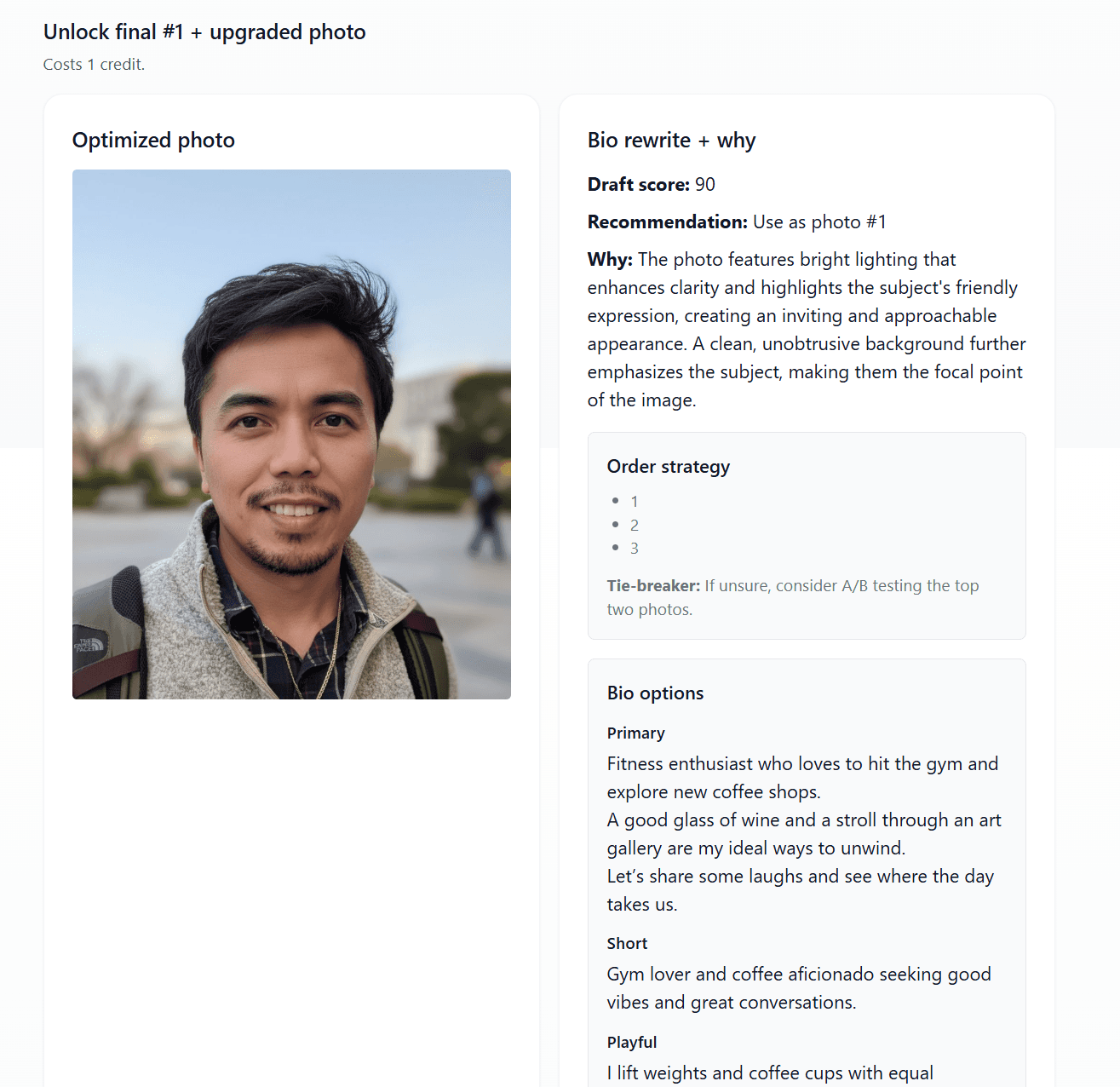 Preview ranking screenshot